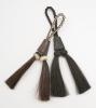 horse hair TASSEL, Black